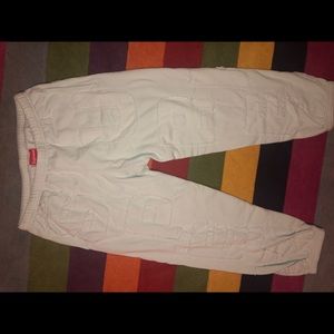 Supreme Cutout Letters Sweatpants